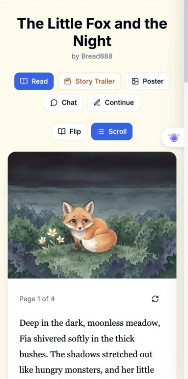 The corrected page reopened in a 390-pixel-wide phone view